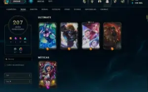 Conta Lol De 2013 - Full Acesso - 214 Skins