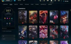 Conta Lol De 2013 - Full Acesso - 214 Skins