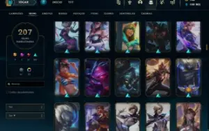 Conta Lol De 2013 - Full Acesso - 214 Skins