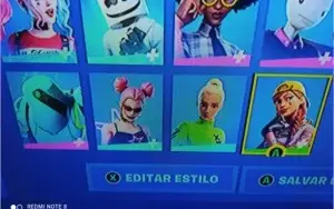 Conta Fortnite - 11,000 v-buks - Corvo - Cavaleira Rubra