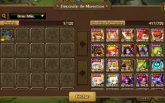 Conta SW com +70 monstros 6 estrelas com 2 nat five LD