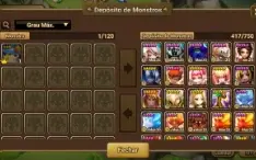 Conta SW com +70 monstros 6 estrelas com 2 nat five LD