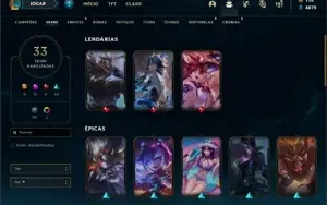 Vende-se Conta de LoL Platina 1