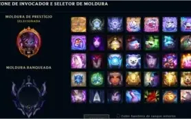 Conta lol diamante 4 S10 com win rate bom