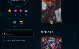 Conta lol diamante 4 S10 com win rate bom