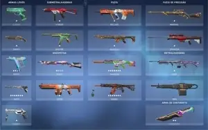 Vendo Conta Valorant (Diversas Skins)