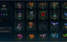 CONTA  LOL LEVEL 167-142 SKINS-105 CHAMP-23 M7-NEO PAX SIVIR