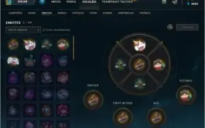 Conta League Of Legends Gold Ótimas skins