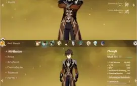 CONTA GENSHIN AR.48 | VENTI/KLEE/ZHONGLI | 1 ARMA 5*