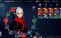 (Sa91) Arqueira Lvl 93, 133K Power, 6 Pets Épicos