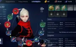(Sa91) Arqueira Lvl 93, 133K Power, 6 Pets Épicos