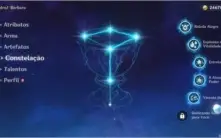 Conta genshin com 2 5* (venti+qiqi) rank 30.