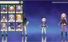 Conta genshin com 2 5* (venti+qiqi) rank 30.