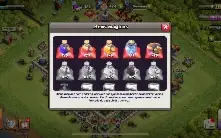 cv11 full clash of clans + 1100 gemas