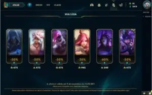 Conta Platina 2 / LeBlanc Prestigio / LvL 39 MMR Médio