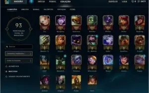 Conta League of Legends PLATINA V nesta season