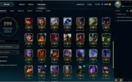 CONTA LOL | 69 CAMPEÕES | 34 SKINS | LVL 50