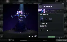 conta dota 2 ancient 4 k de mmr , 2 arcana vinculada