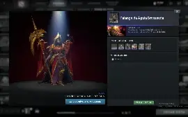 conta dota 2 ancient 4 k de mmr , 2 arcana vinculada