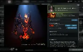 conta dota 2 ancient 4 k de mmr , 2 arcana vinculada