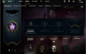 CONTA SMURF DE LOL 9/0 NA MD10