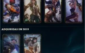 CONTA SMURF DE LOL 9/0 NA MD10