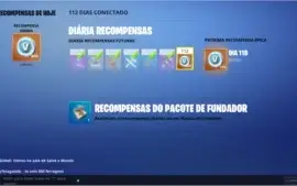 Conta Fortnite TOP + Salve o mundo lvl 52