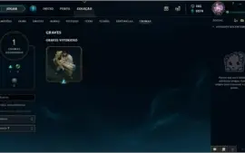 Conta Lol faltando 12 campeões para ter todos