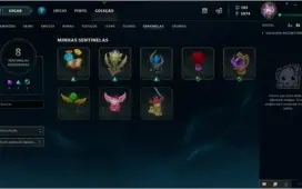 Conta Lol faltando 12 campeões para ter todos