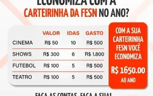 Carteirinha de Estudante para Meia-Entrada oficial