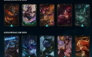Conta League Of Legends (solo: Prata 1 & flex: Ouro 4)