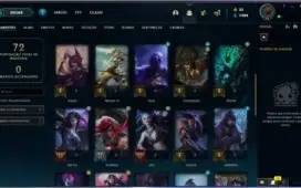 CONTA LOL PLATINA 4 NIVEL 63