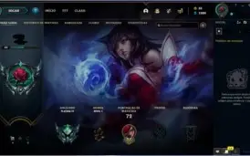 CONTA LOL PLATINA 4 NIVEL 63