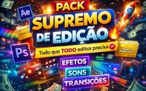 Pack Completo De Edição Pro ⚡ Eleve Seus Vídeos De Nível