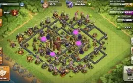 Clash of Clans - CV 10 casal 26/26 com Troca de Nome
