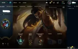 CONTA PLATINA 1 29 CHAMPS 2 SKINS MMR BOM
