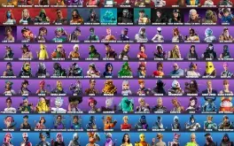 Conta Fortnite + Salve Mundo que farma Vbucks SKINS RARAS