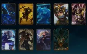 conta league of legends lvl 165 plat 4
