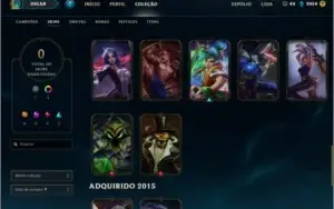 Conta Lol Diamante 5 (ryze Triunfante)