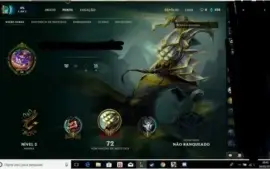 Lol lv 33 10 skins ouro V S7