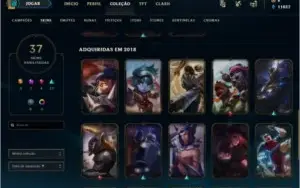 CONTA LOL | NIVEL 92 | UNRANKED