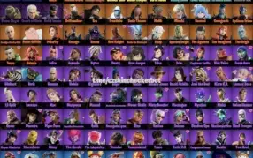 Conta fortnite + de 100 skins conta tá top!!