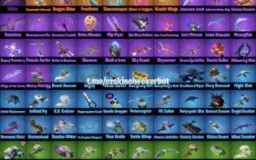 Conta fortnite + de 100 skins conta tá top!!