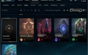 conta lol level 30 unranked
