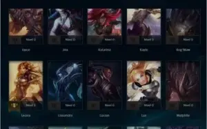 conta lol level 30 unranked