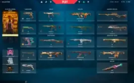 Contas NFA com skins de 1 a 10