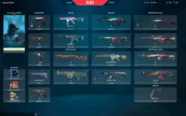 Contas NFA com skins de 1 a 10