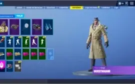Conta Fortnite Desde SEASON 3-Espantalho/Detetive/Marshmello