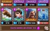 Conta clash royale desafiante III xp12 record 4868