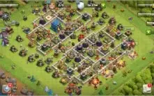 CV 12 Heróis full e tropas muito bem upadas! 1470 gemas!